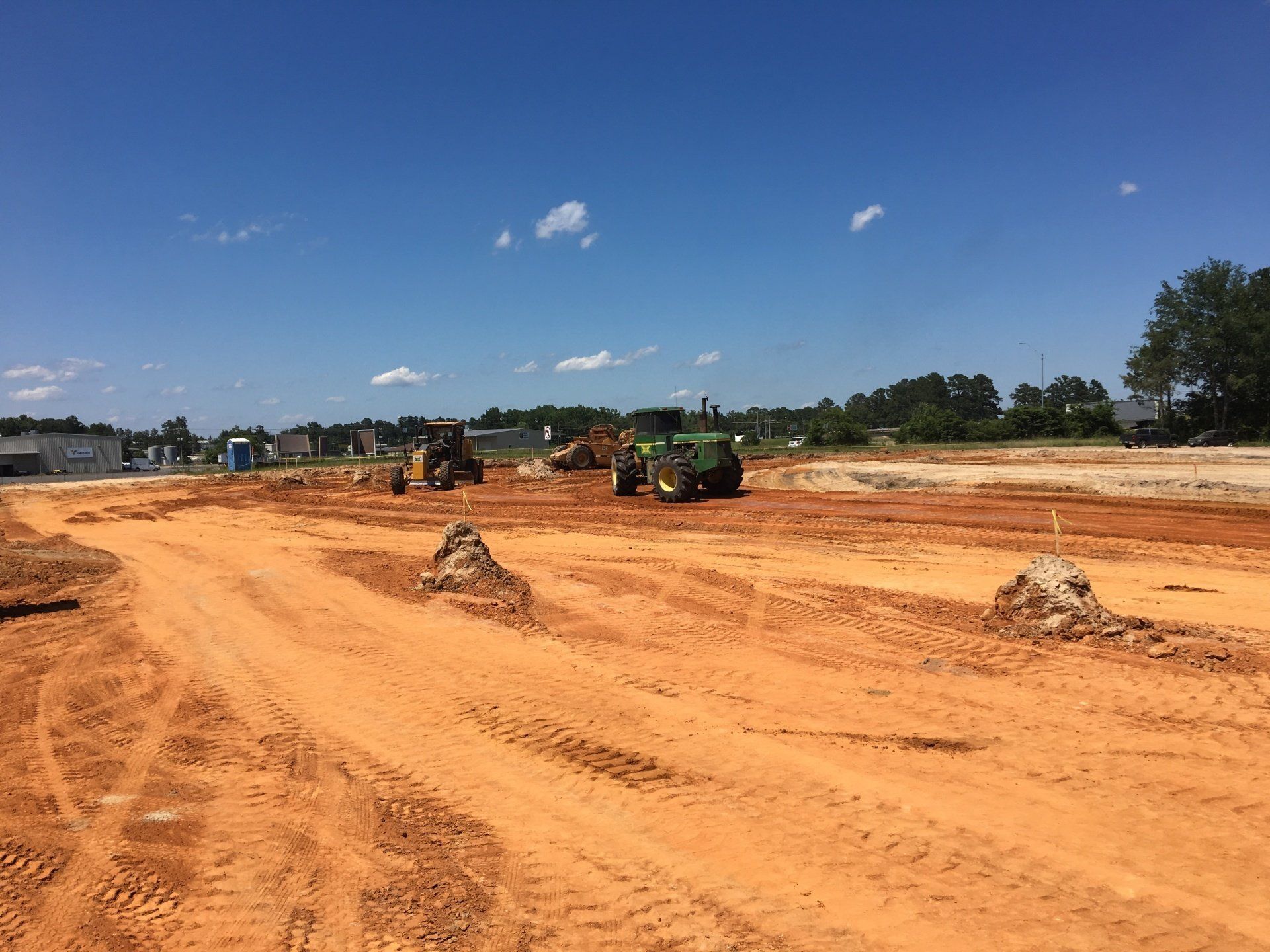 Bulldozer Used For Land Leveling — Judson, TX — W.R. Welborn & Son Inc.