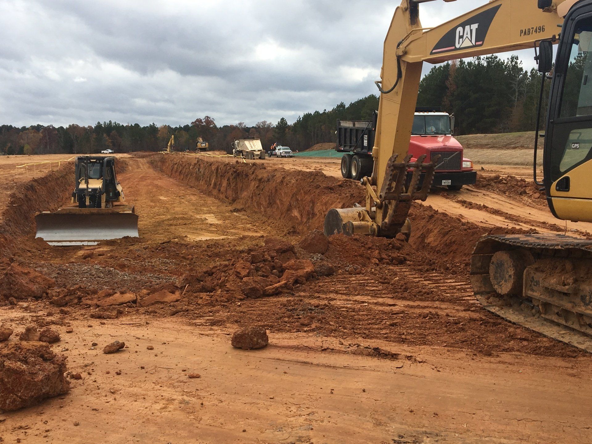 Roadway Construction Preparation — Judson, TX — W.R. Welborn & Son Inc.