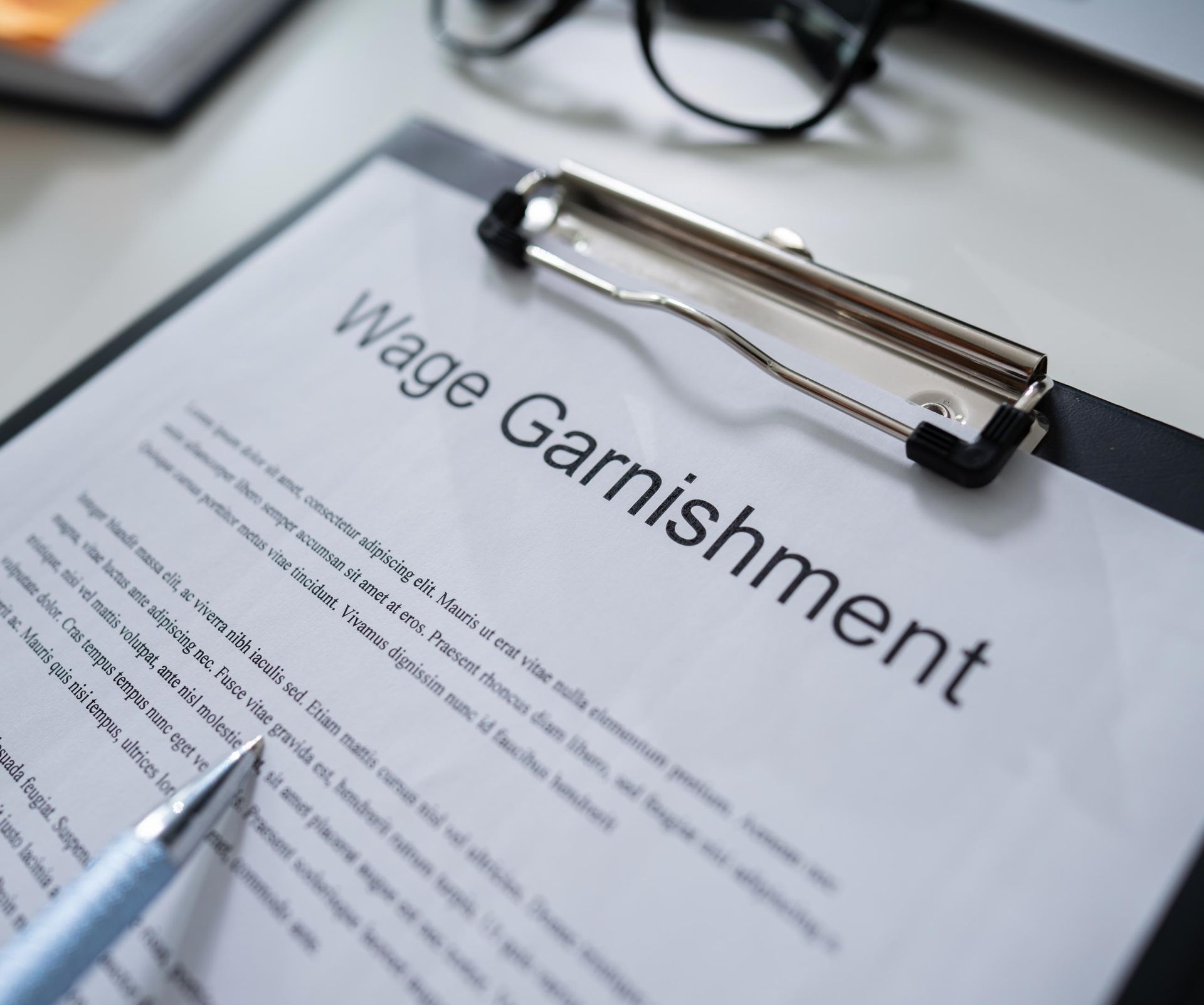 Wage Garnishments Paper — Fairlawn, OH — Susan Lax Law Office Wage Garnishments Paper — Fairlawn, OH — Susan Lax Law Office