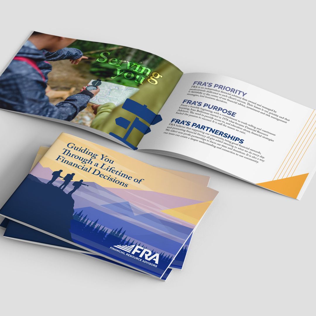 A book titled guiding you through a lifetime of financial decisions