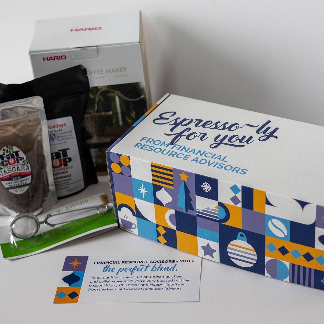 A box that says expresso-ly for you from financial resource advisors