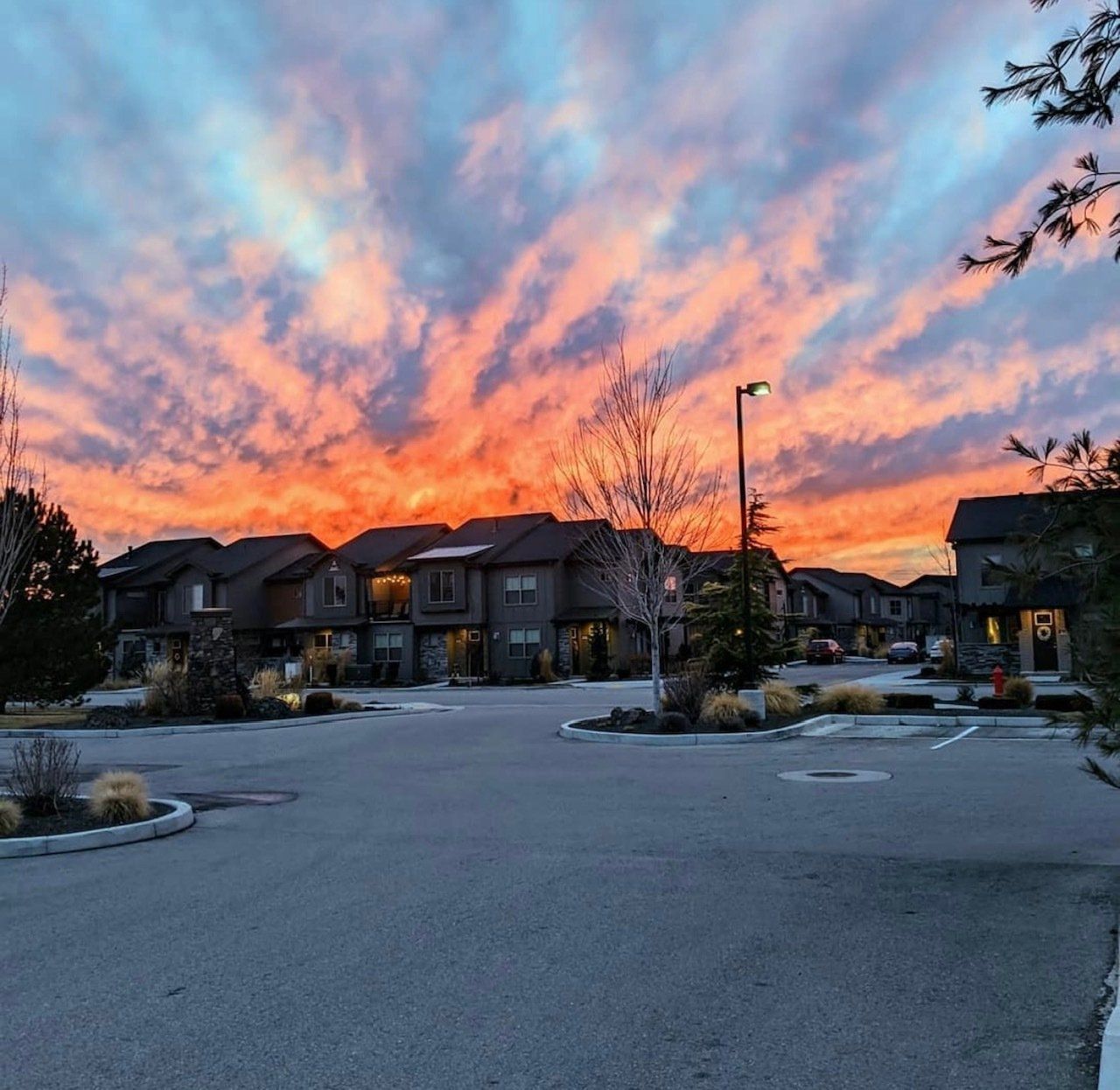 Retreat at Silvercloud sunset