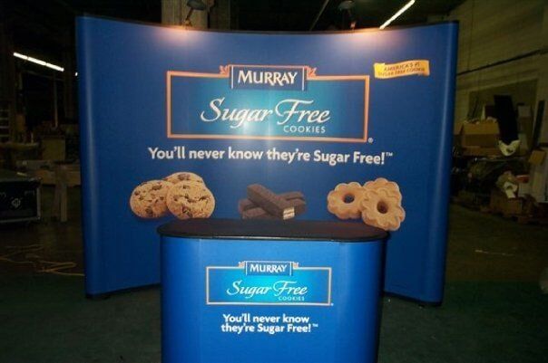 Murray Sugar Free Cookies Portable Exhibit - Exhibit Designer and Producer in Chicago, IL