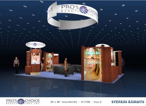 Pro's Choice Island Exhibit Different view - Exhibit Designer and Producer in Chicago, IL