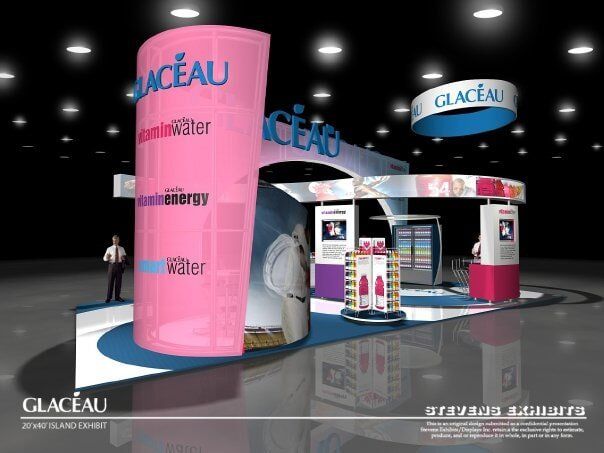 Glaceau Island Exhibhit View 2 - Exhibit Designer and Producer in Chicago, IL