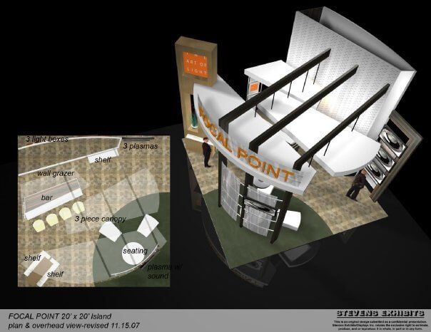 Focal Point Top View - Exhibit Designer and Producer in Chicago, IL
