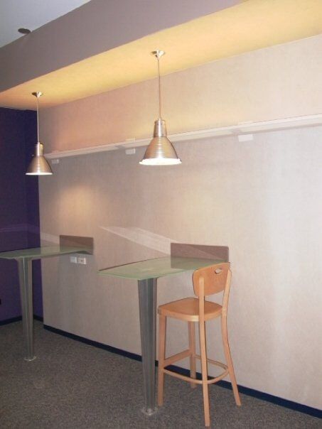 Single Table with Chair Interior Exhibit - Exhibit Designer and Producer in Chicago, IL