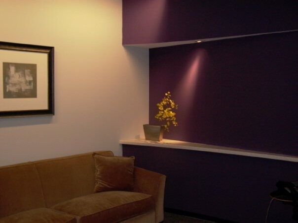 Couch with Side Table Interior Exhibit - Exhibit Designer and Producer in Chicago, IL