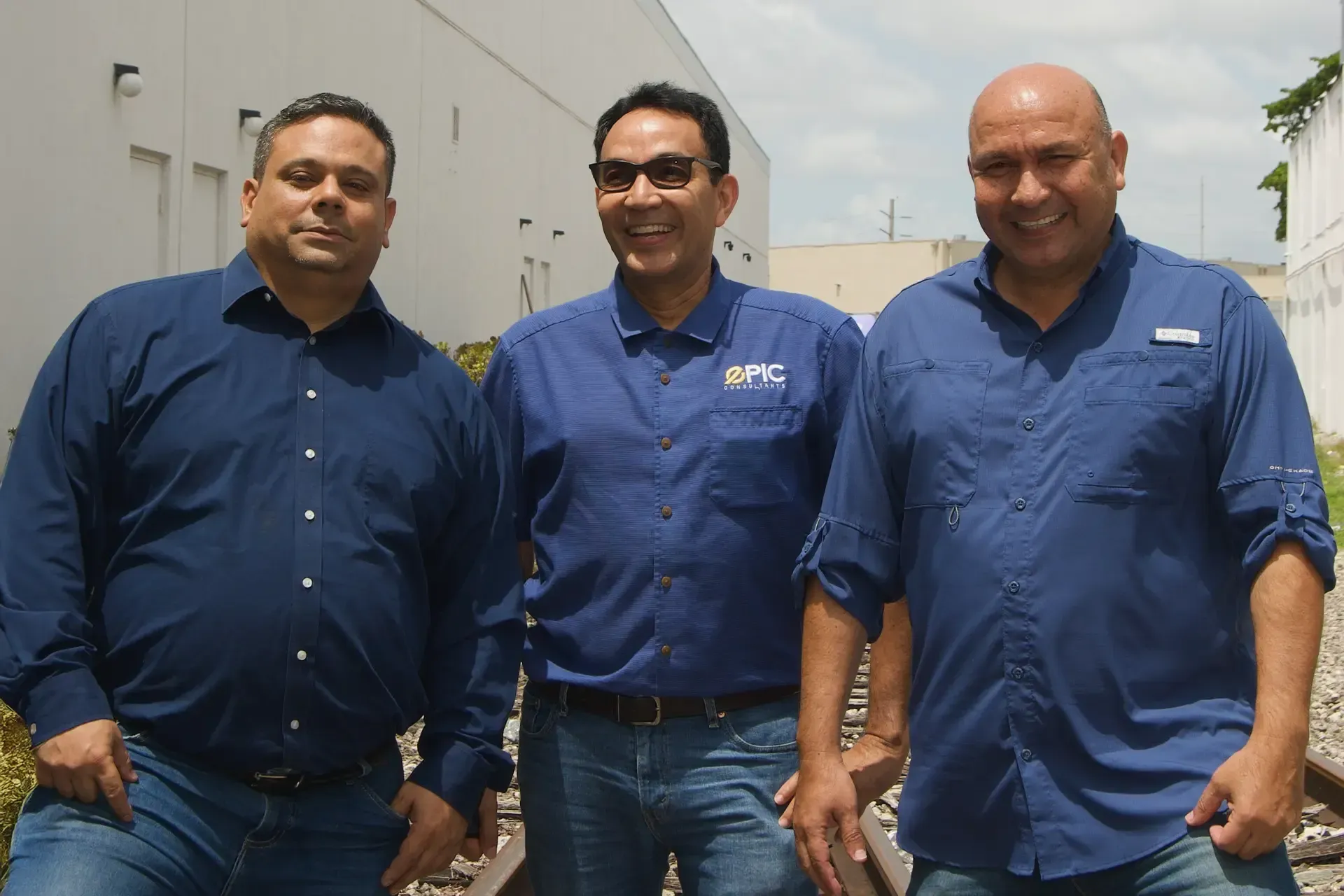 Alfredo Moran Hassan, Johnny Rojas and David Moran