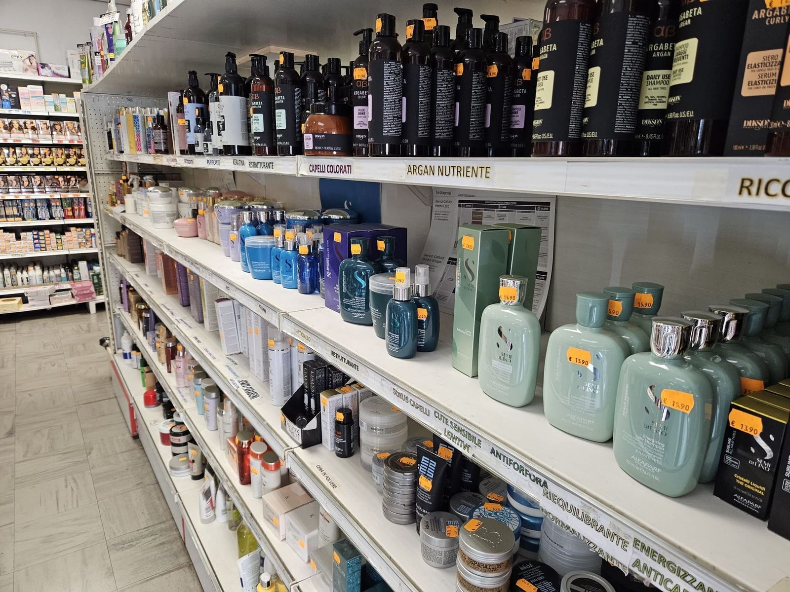 prodotti per capelli