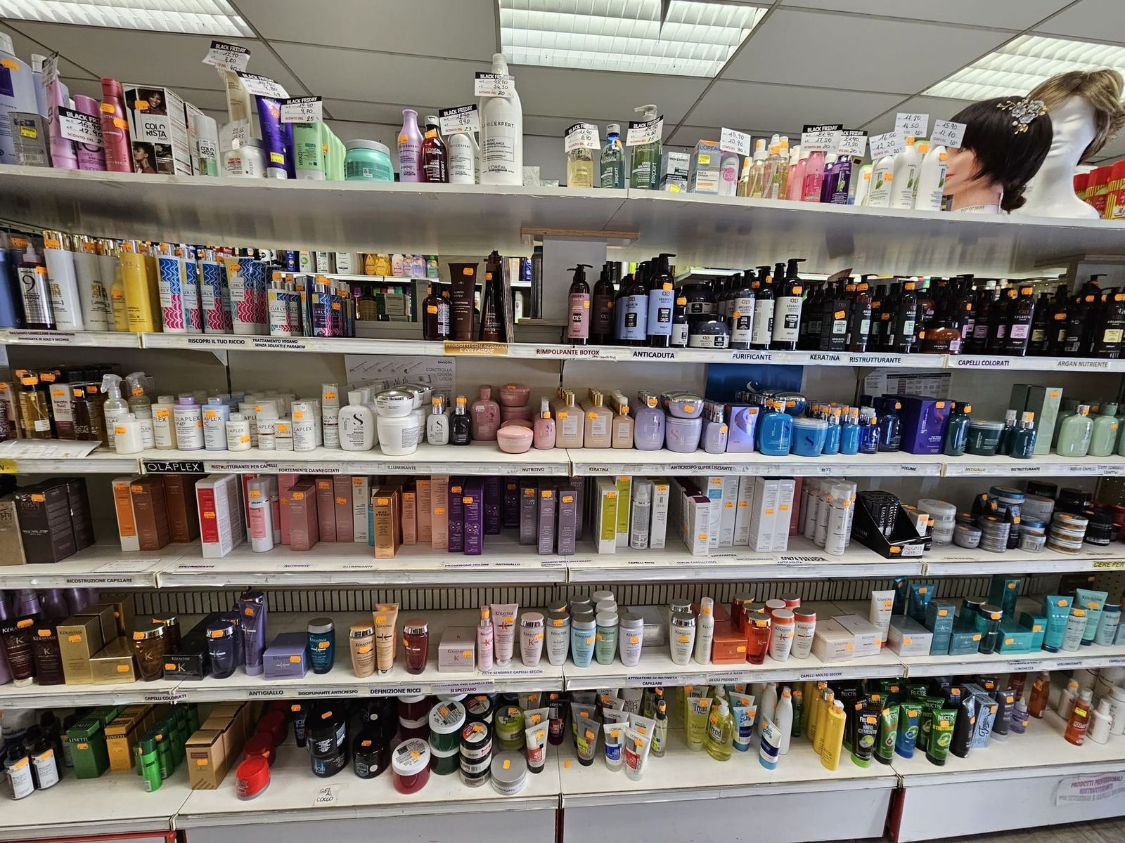 prodotti per capelli