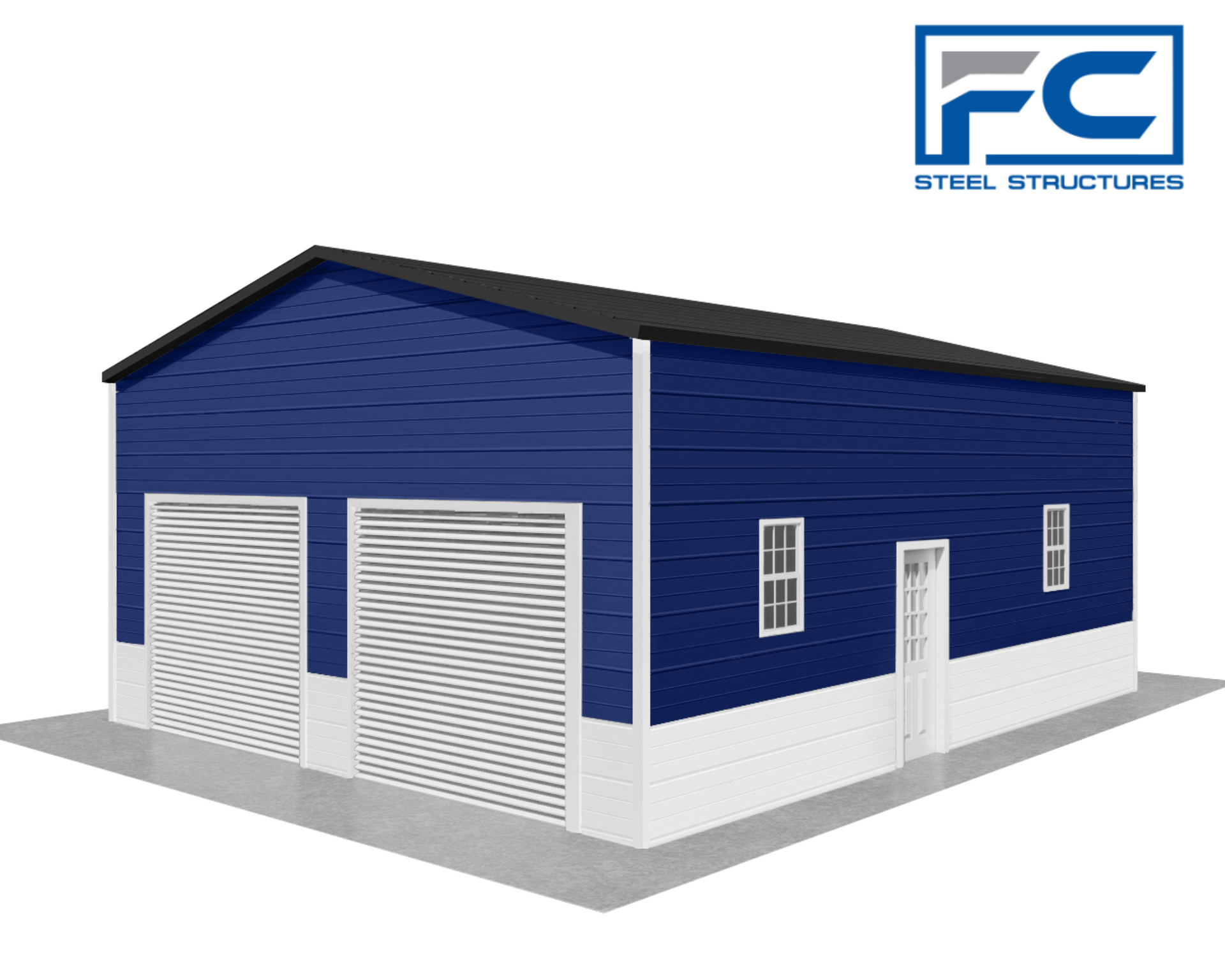 Durable metal carport for weatherproof vehicle protection.