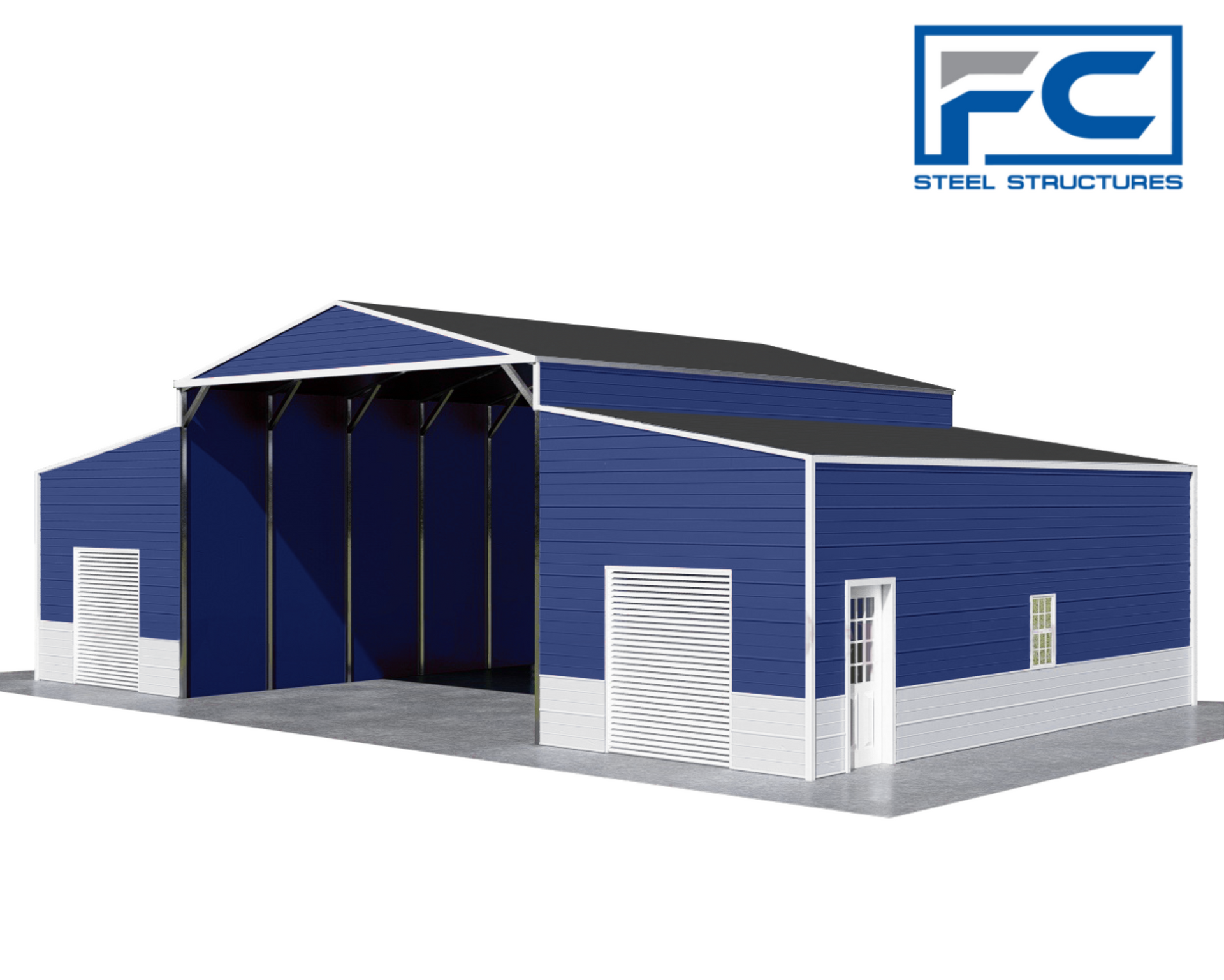 Covered carport with sturdy metal frame, providing reliable protection for vehicles against weather elements. Spacious design ensures ample parking space. Enhance your property with our durable carport solutions