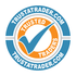 TrustATrader.com trusted trades logo with blue checkmark and orange circle