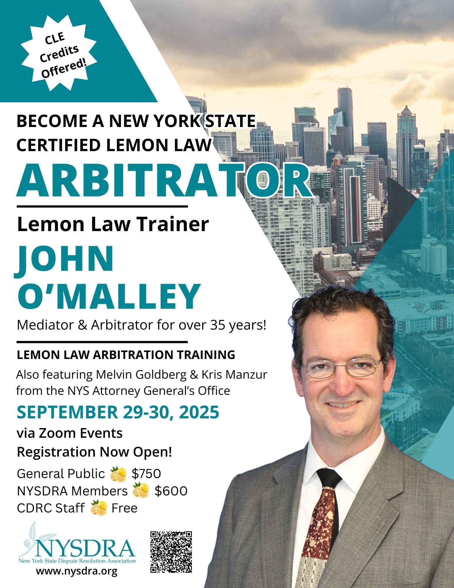 LL arbitration training flyer