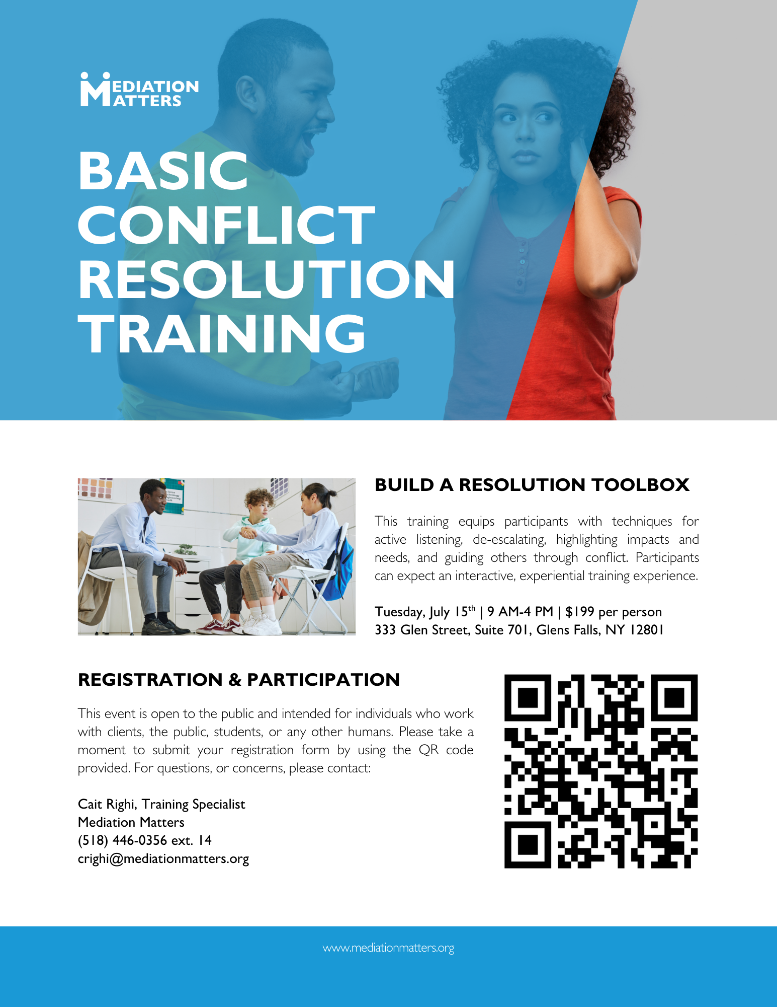 EI training flyer