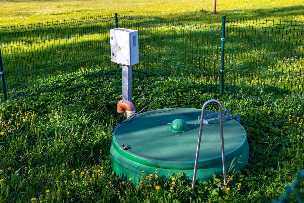 Grass Around A Septic Tank