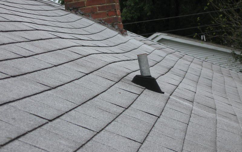 House Roof with Chimney