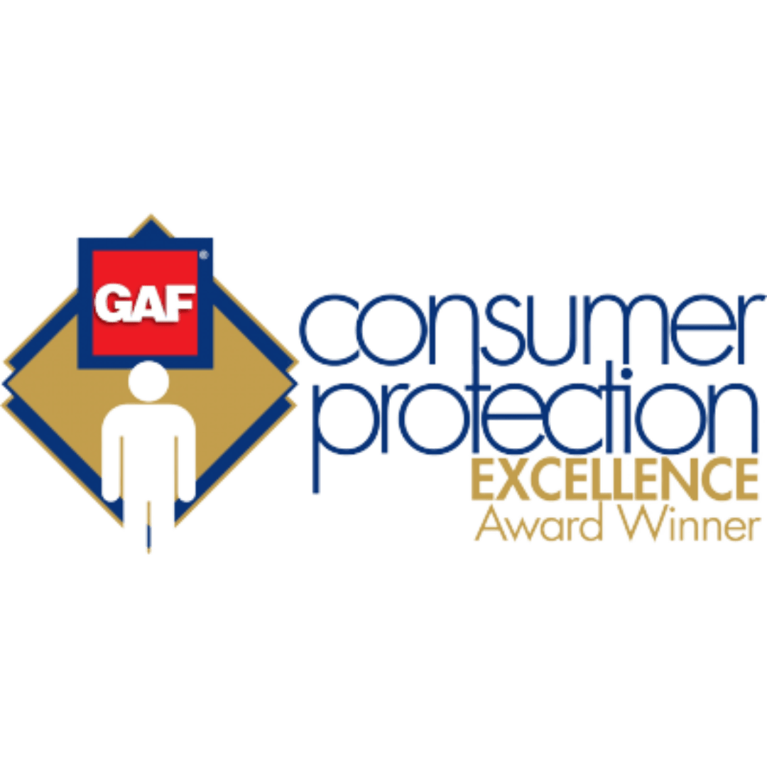 A logo for consumer protection excellence award winner