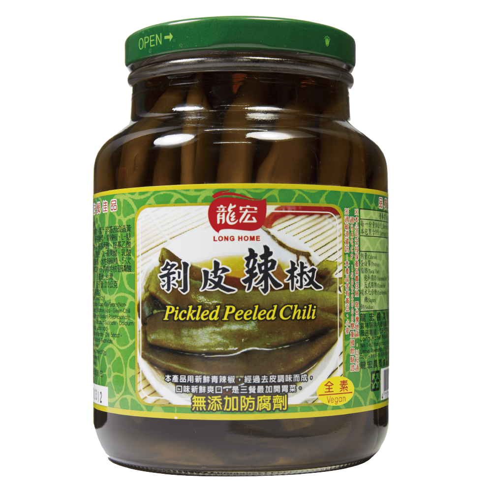 剝皮辣椒 600g