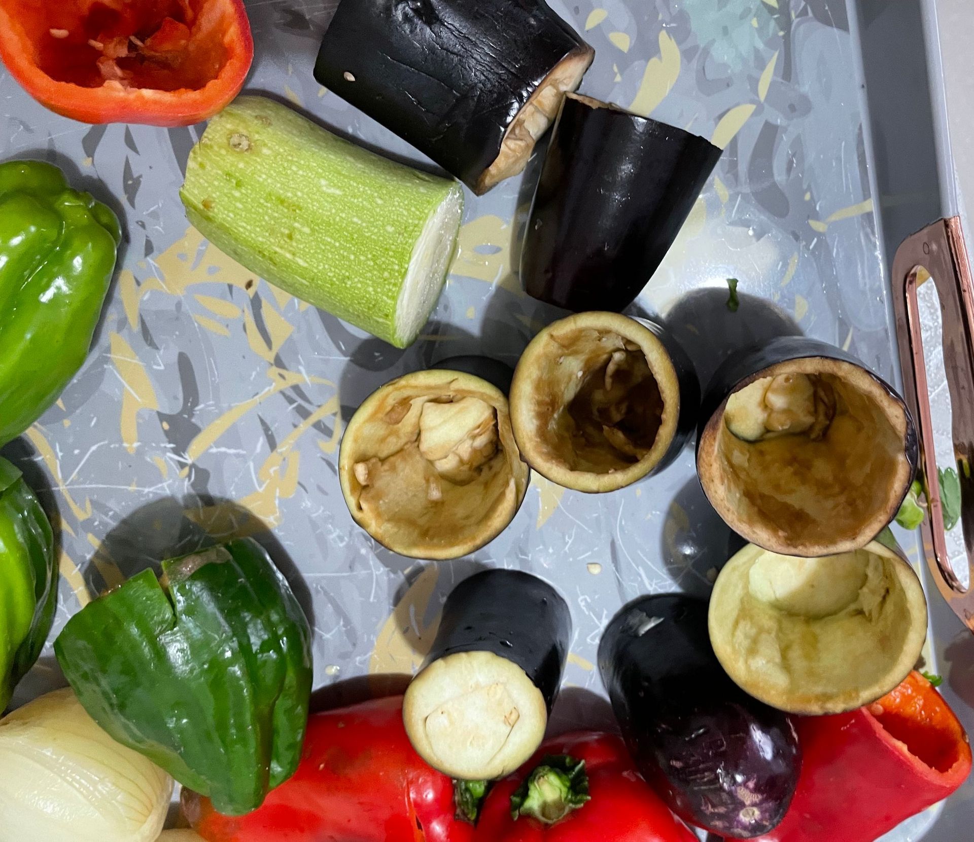 Vegetables for Turkish Dolmas