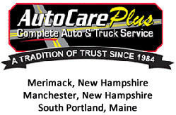 The logo for autocare plus complete auto and truck service is a tradition of trust since 1984.