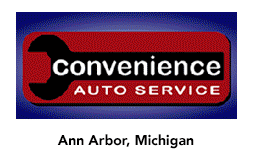 A logo for convenience auto service in ann arbor michigan