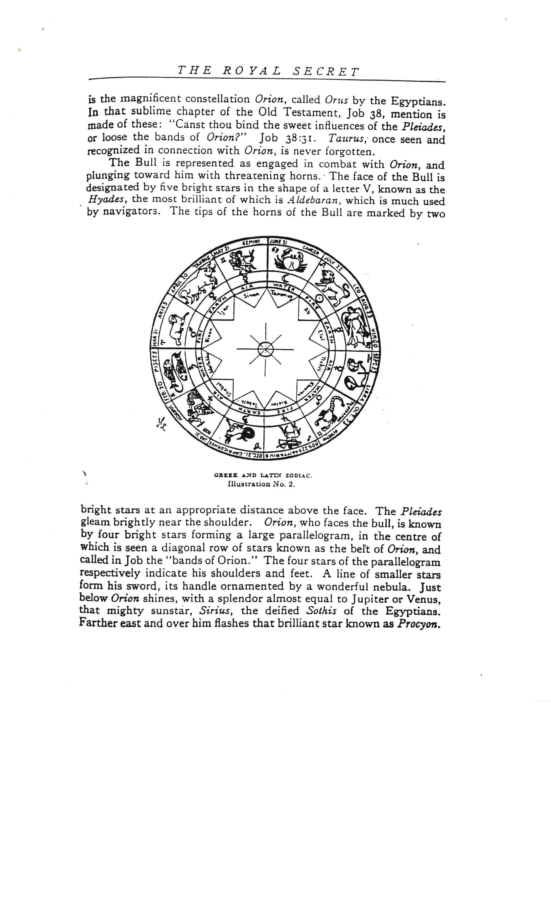 A black and white drawing of a circle with a star in the middle.