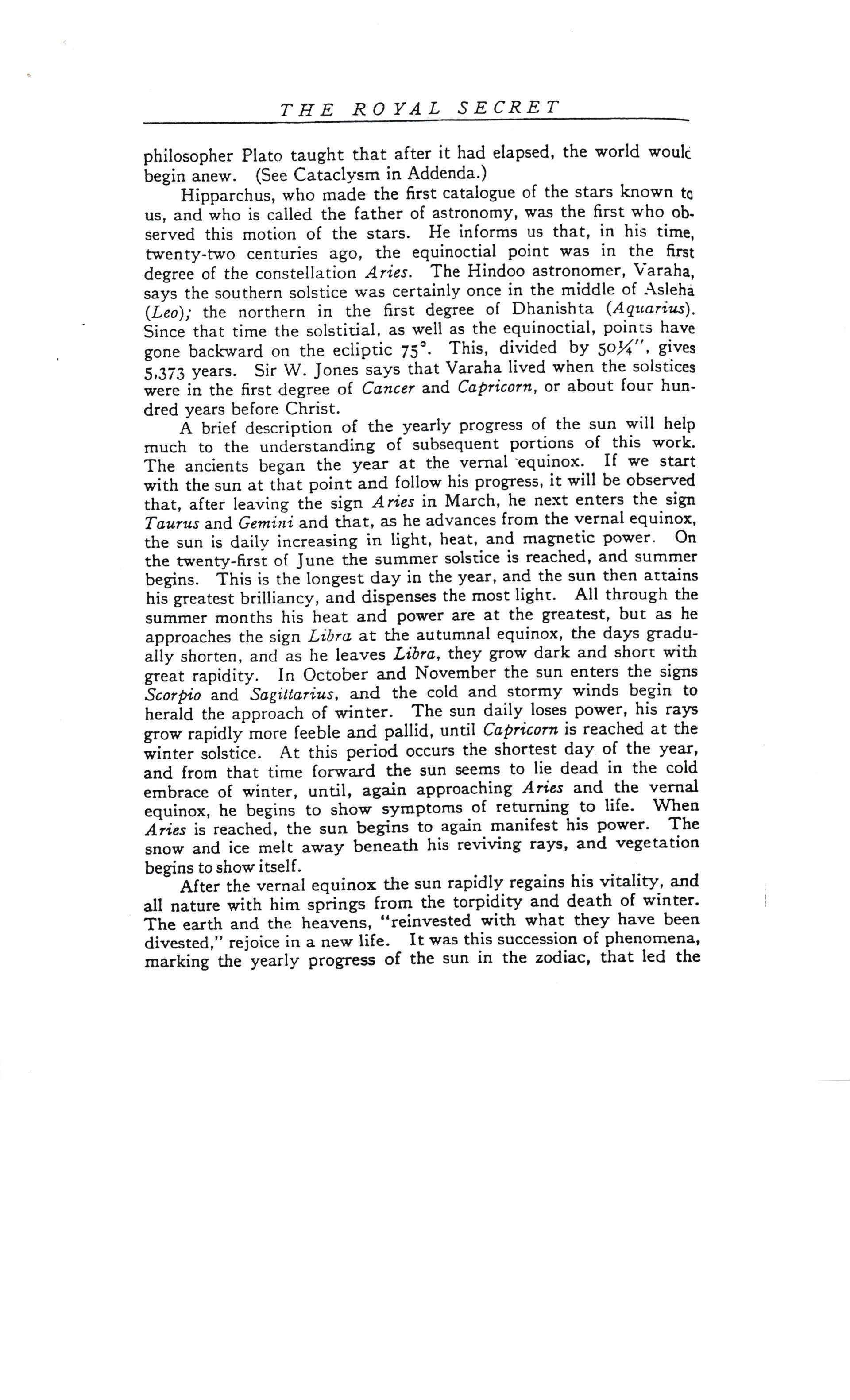 A black and white photo of a page of a book.