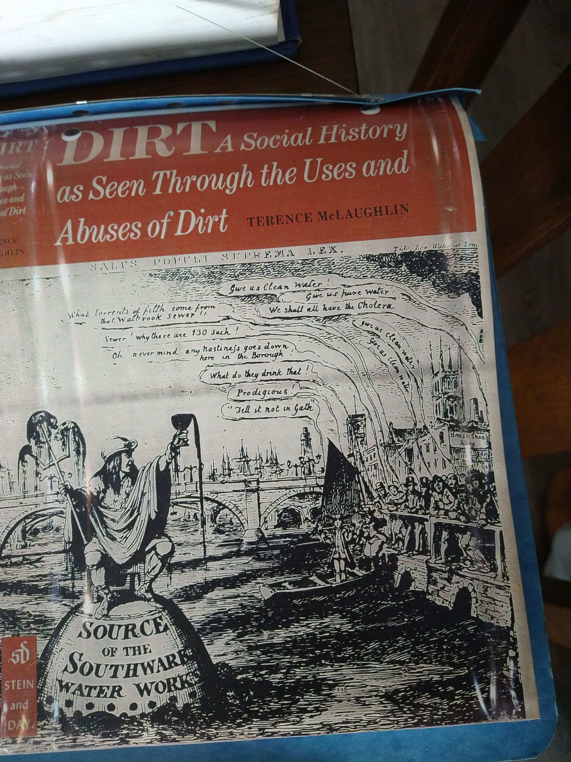 A book titled dirt a social history as seen through the uses and abuses of dirt