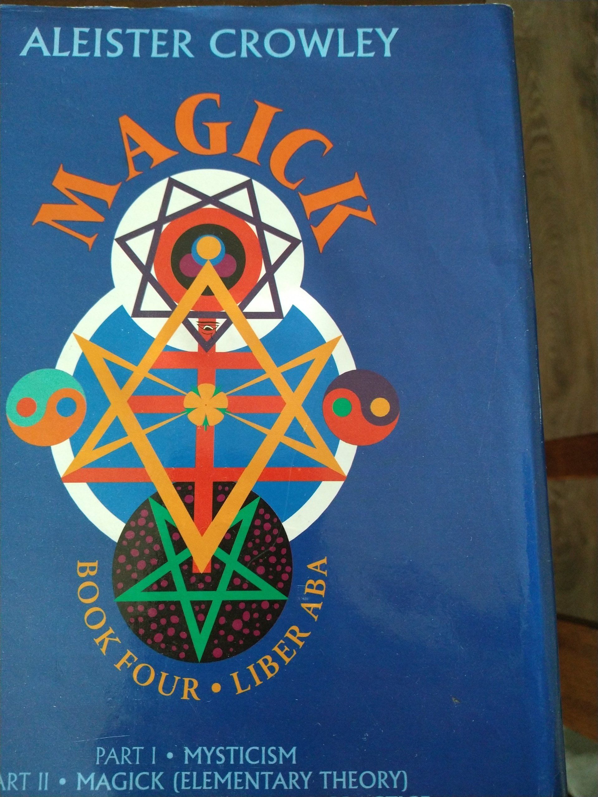 A book by aleister crowley titled magick book four