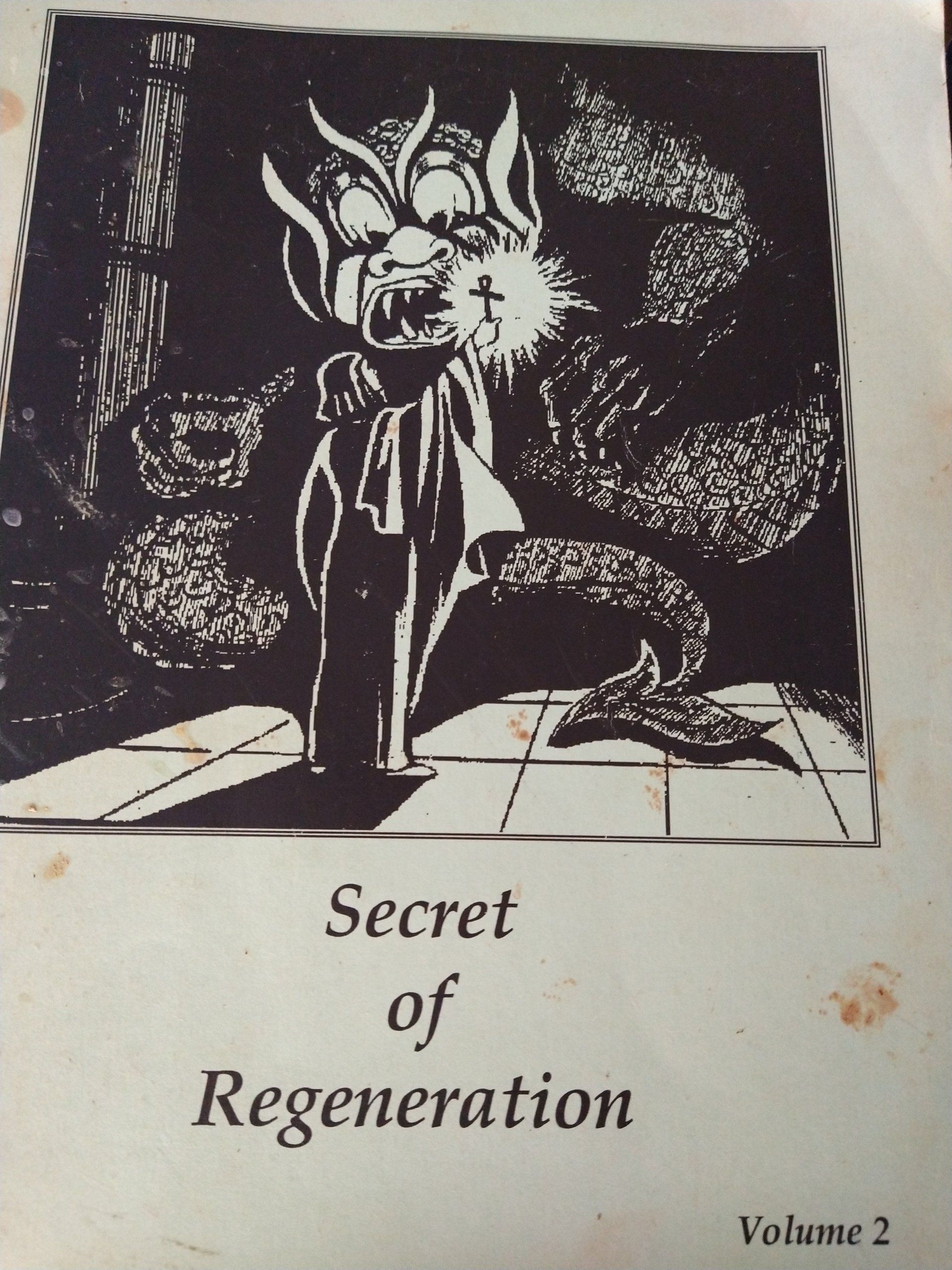 A book titled secret of regeneration volume 2