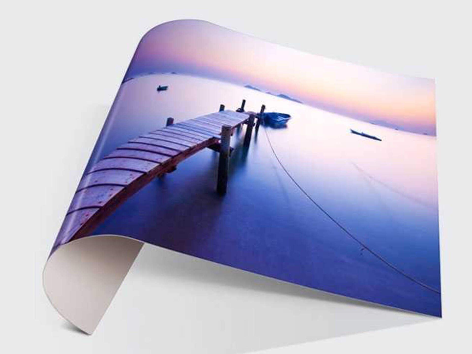 A picture of a dock in the middle of a body of water