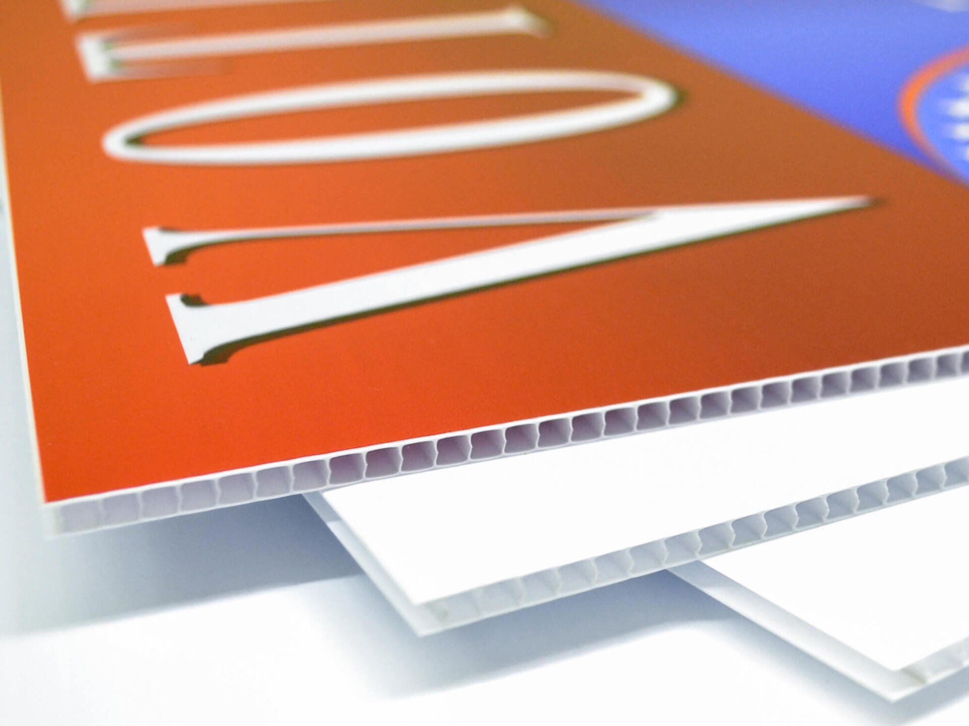 Fluted Coroplast/Hi-core