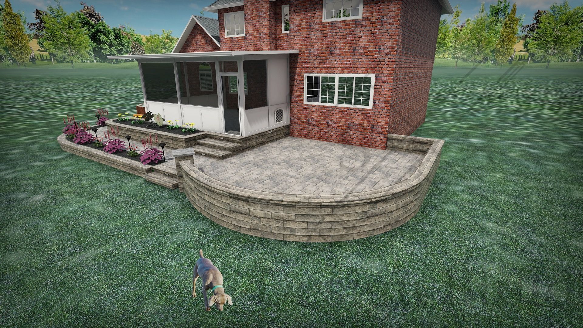3d design outdoor living covered patio techo bloc mt juliet tn