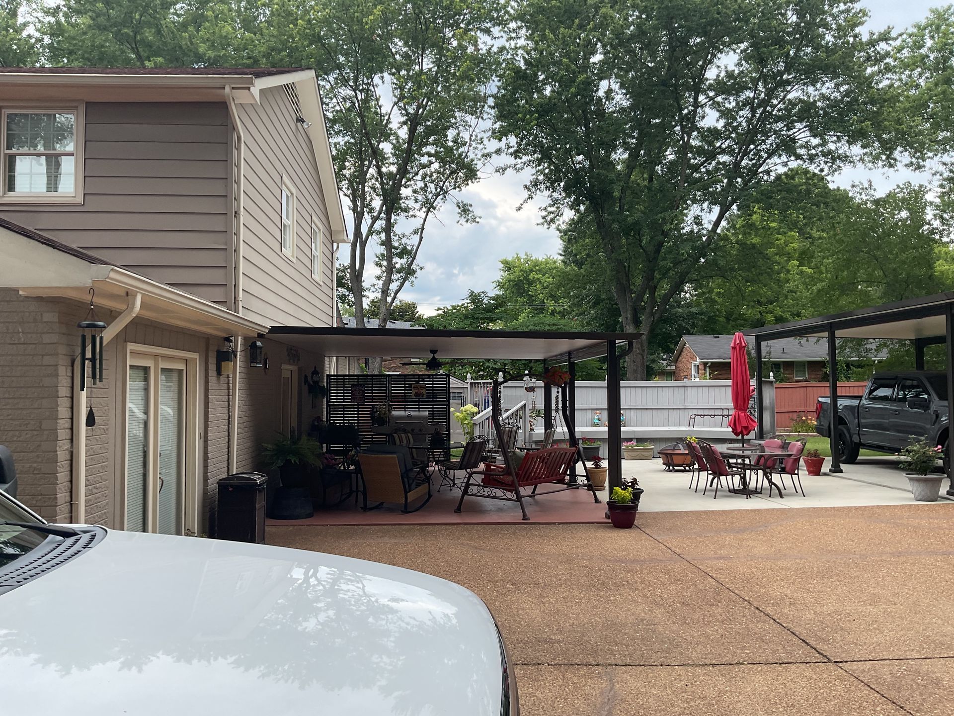 patio cover and carport