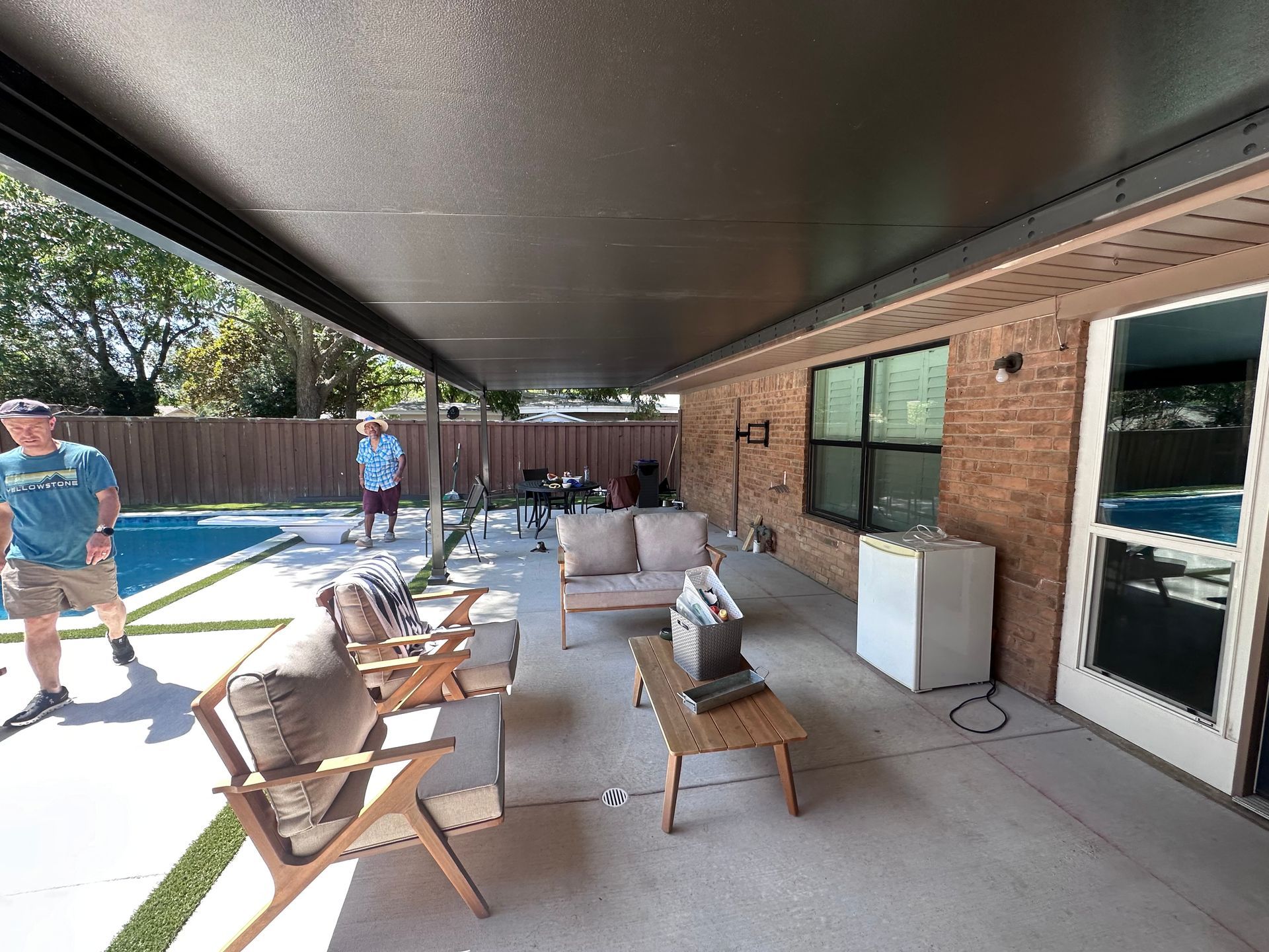 covered patio