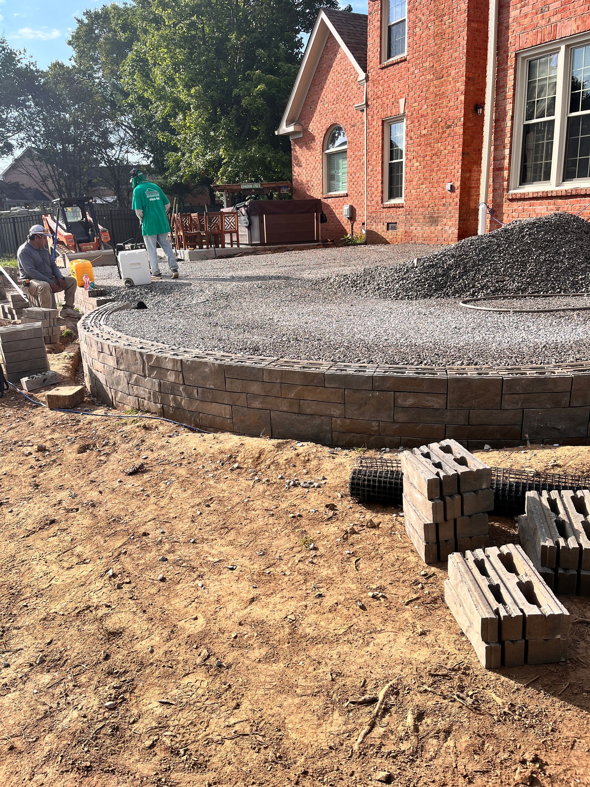 retaining wall techo bloc lebanon tn