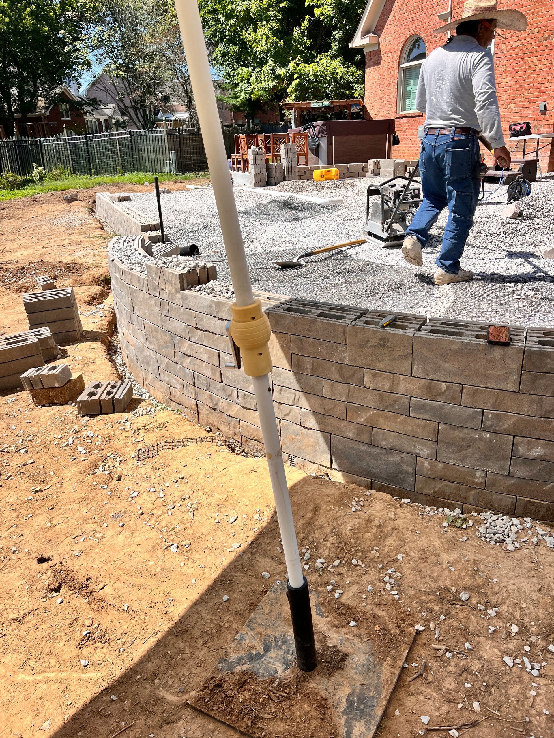 retaining wall techo bloc mt juliet tn
