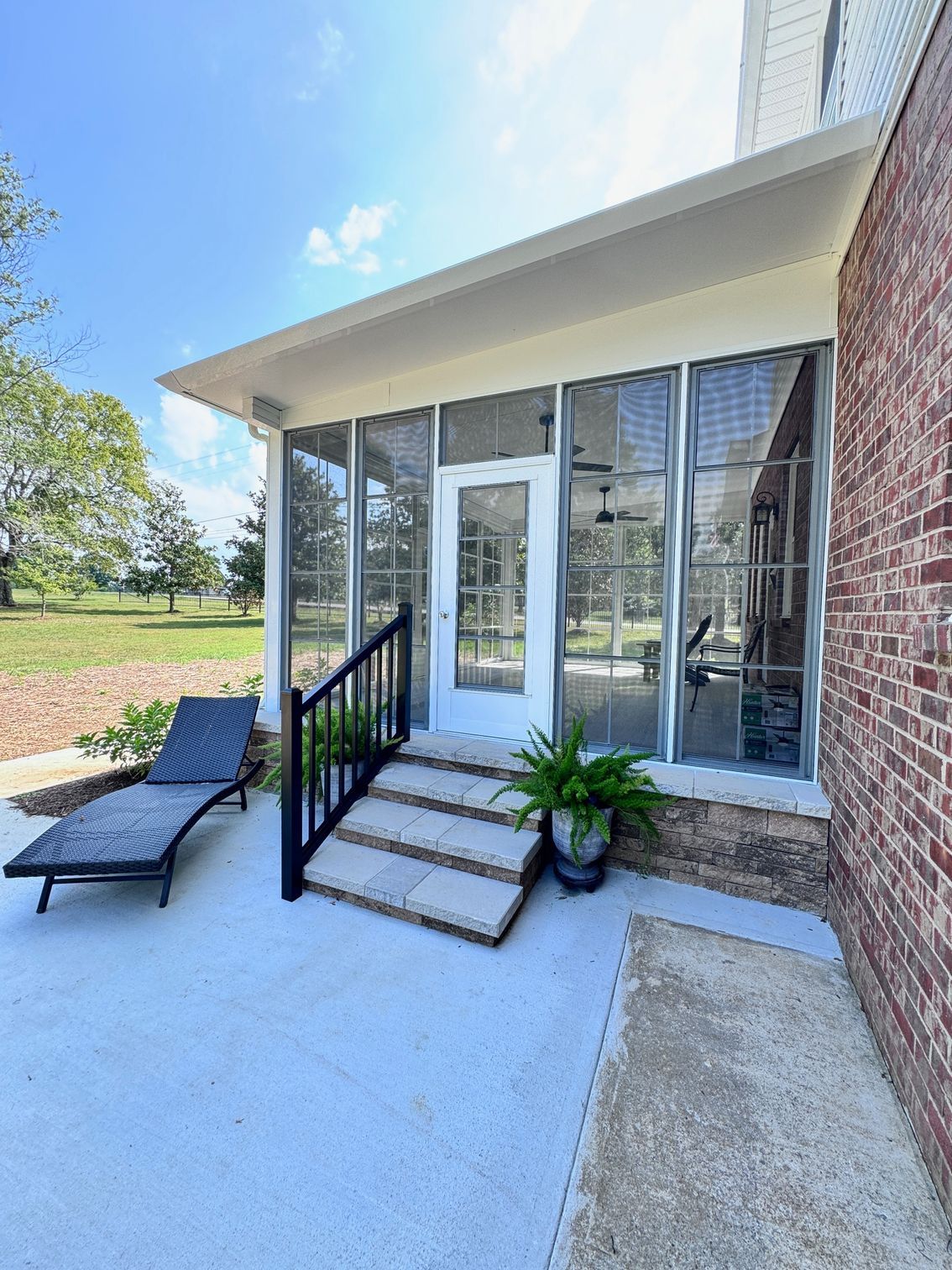 techo bloc wall eze breeze sunroom with covered patio
