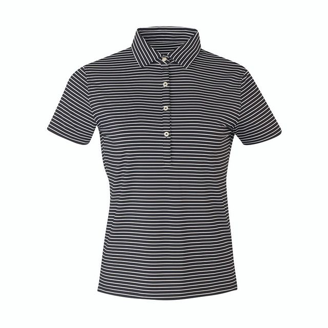 トップス camiel fortgens stripe polo velvet Camiel Fortgens - Striped Polo Velvet - Brown – Oficina