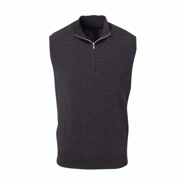 The Chitown Merino Vest Half Zip