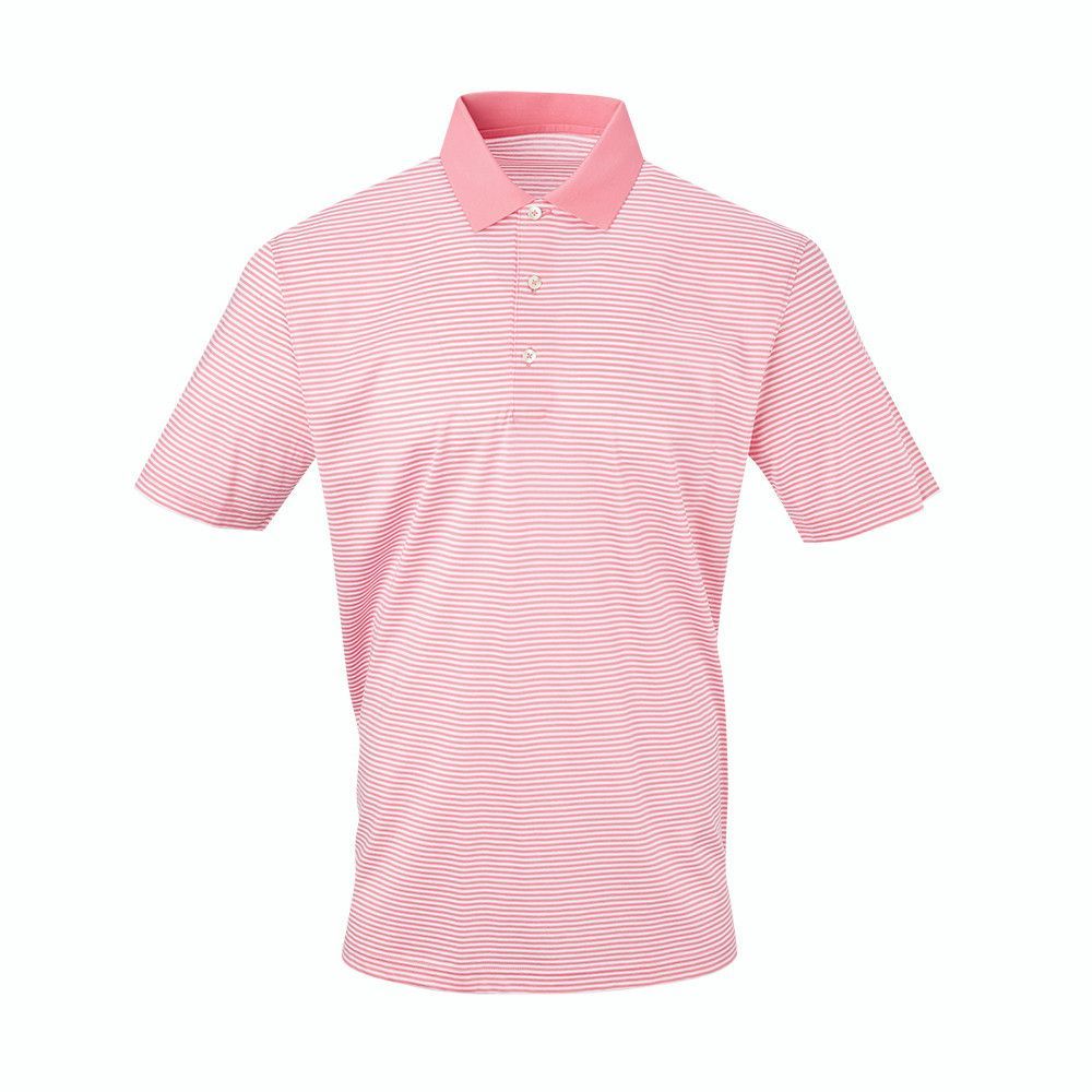 The Commander Mercerized Supima Stripe Polo