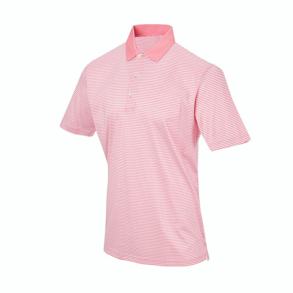 The Commander Mercerized Supima Stripe Polo