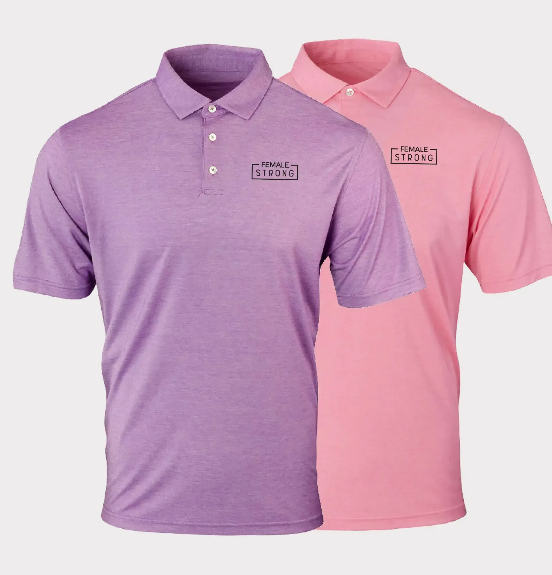 Female Strong FA Collection Men's Butter Stripe Polo