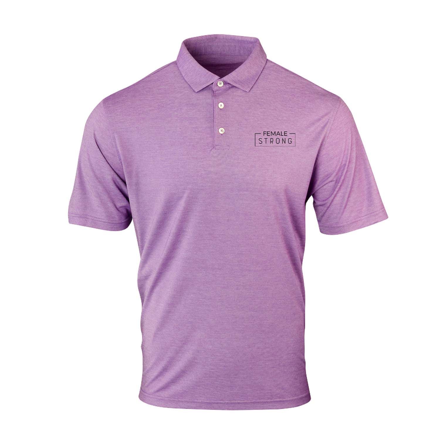 Female Strong: Men's Butter Stripe Polo