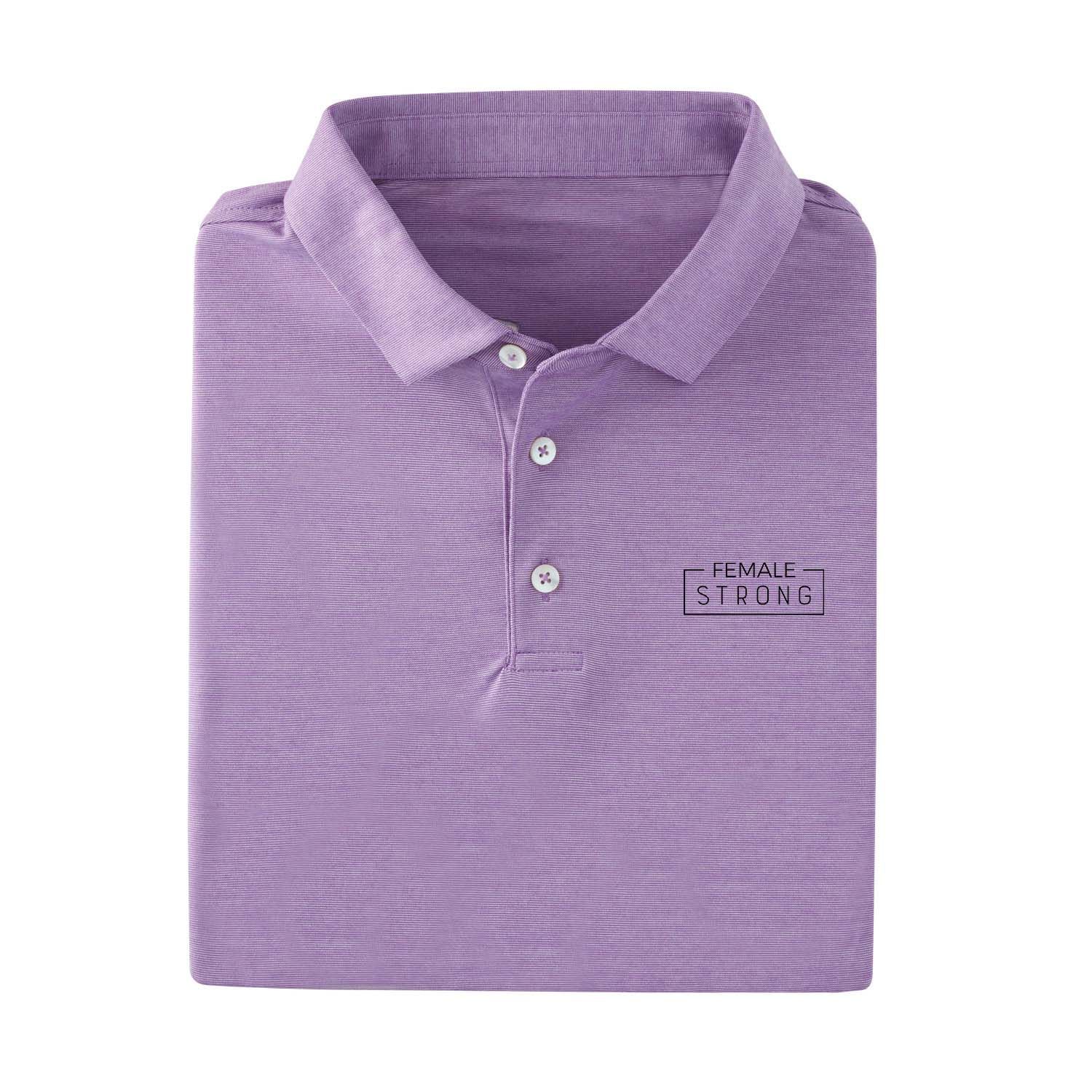 Female Strong: Men's Butter Stripe Polo