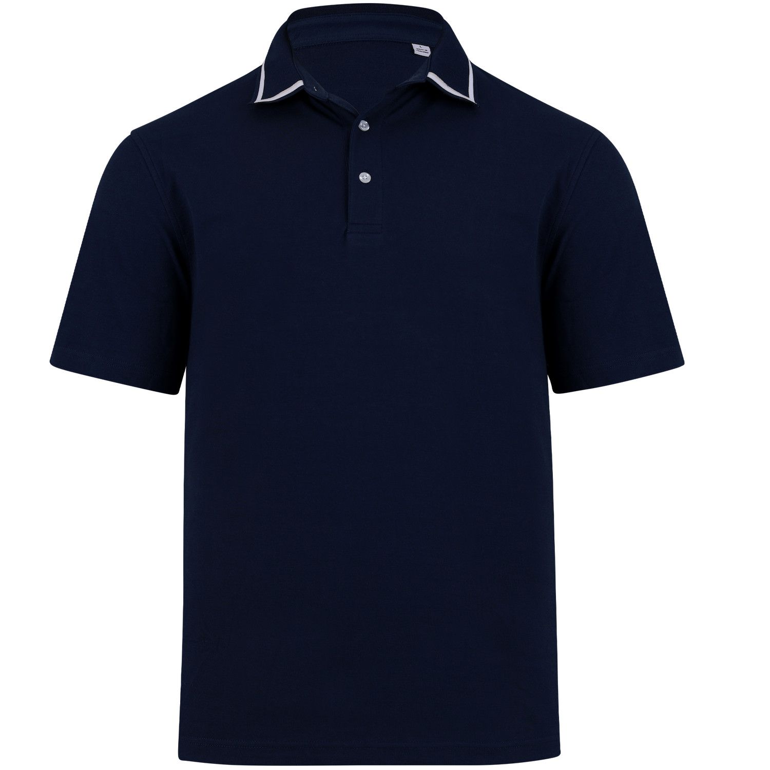 Hall Knit Collar Pique Polo