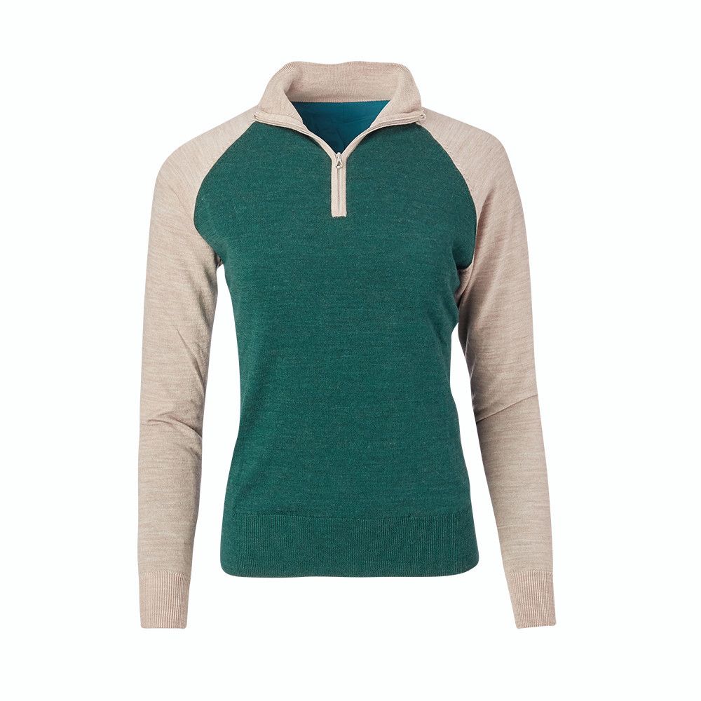 Women's Chitown Merino Raglan Half Zip