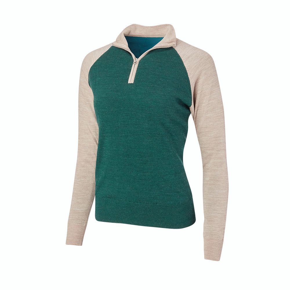 Women's Chitown Merino Raglan Half Zip